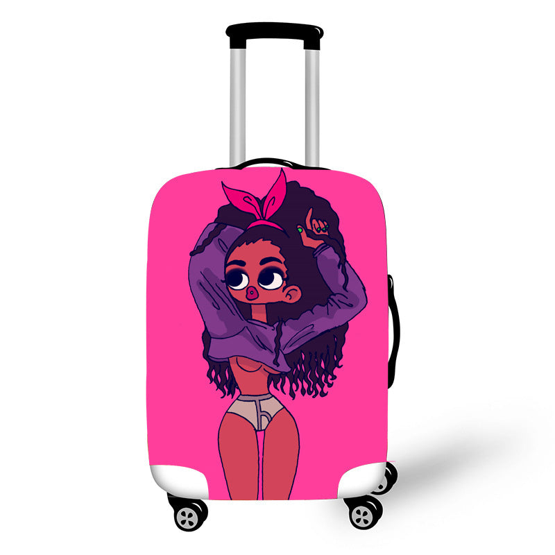 Nopersonality African Art Girl Travel Bag