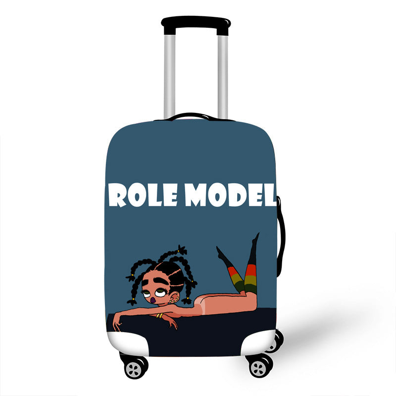Nopersonality African Art Girl Travel Bag