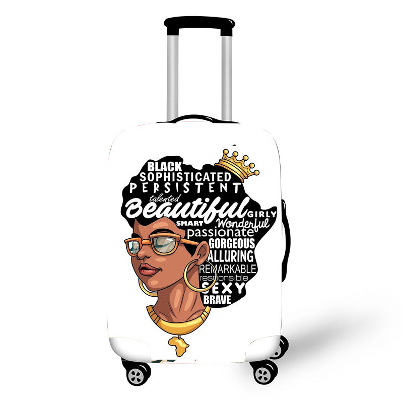 Nopersonality African Art Girl Travel Bag