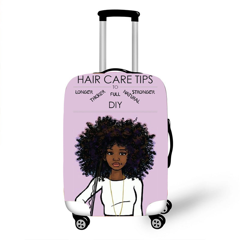 Nopersonality African Art Girl Travel Bag