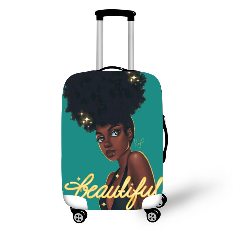 Nopersonality African Art Girl Travel Bag