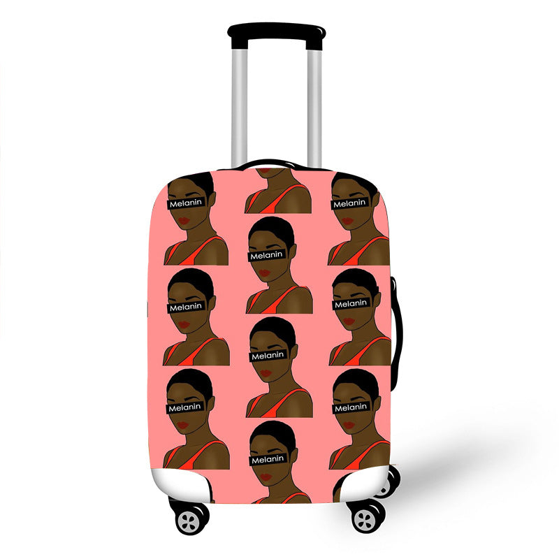 Nopersonality African Art Girl Travel Bag