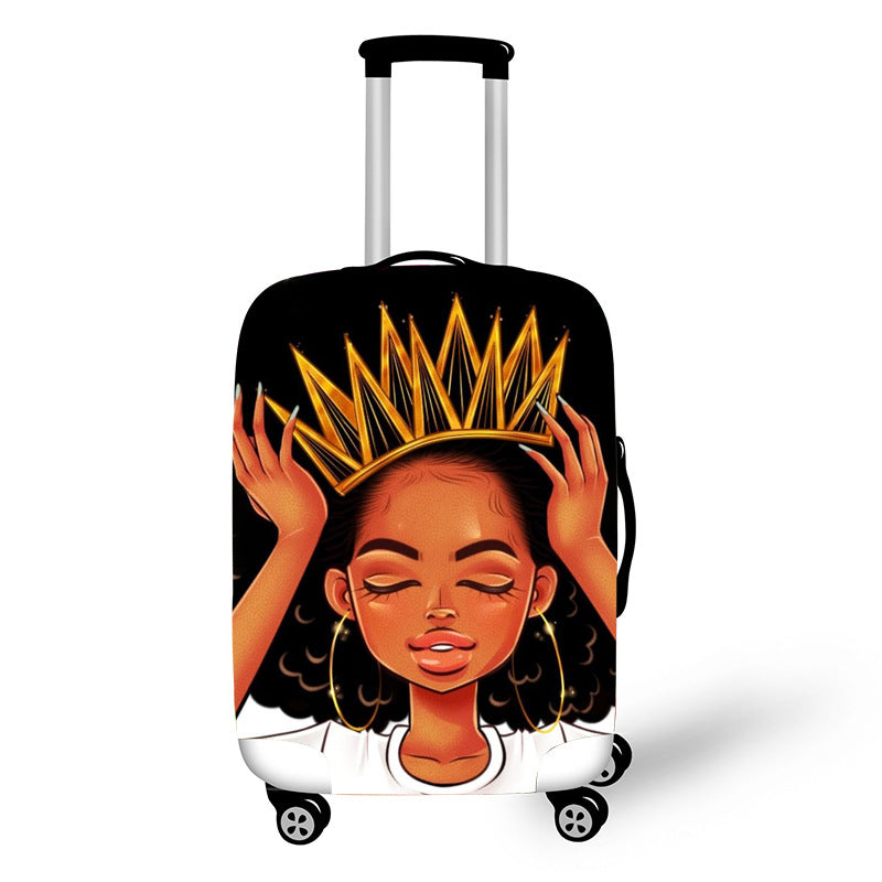 Nopersonality African Art Girl Travel Bag