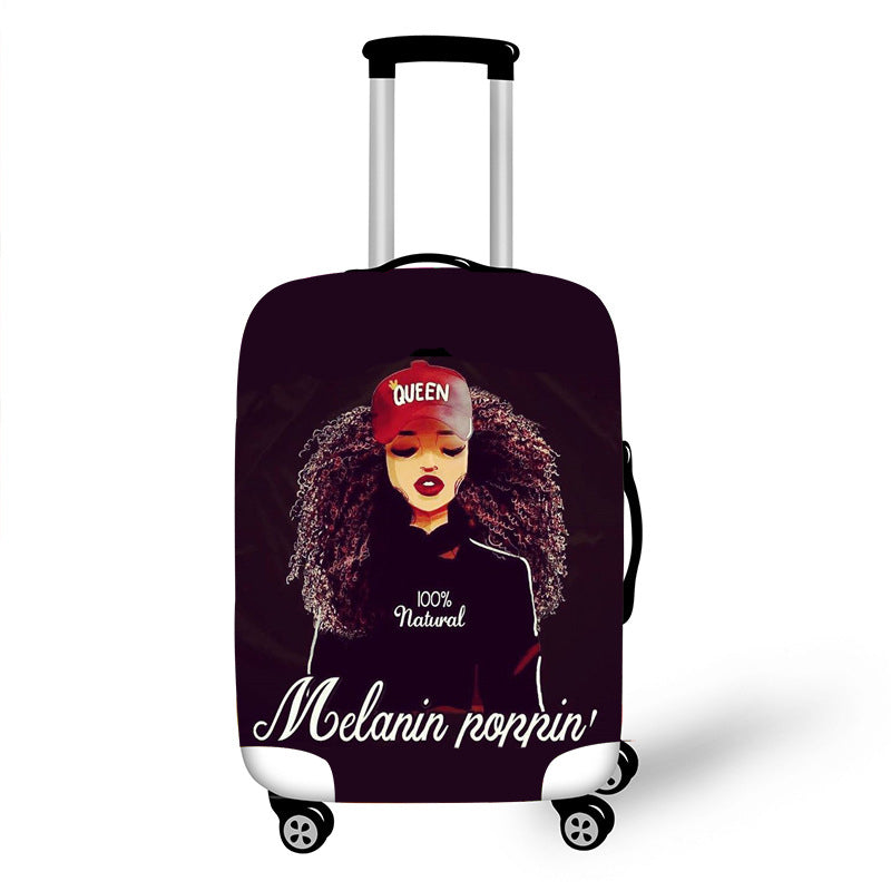 Nopersonality African Art Girl Travel Bag