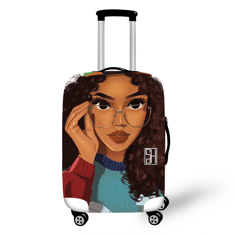 Nopersonality African Art Girl Travel Bag
