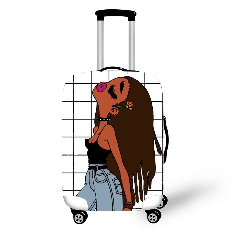 Nopersonality African Art Girl Travel Bag