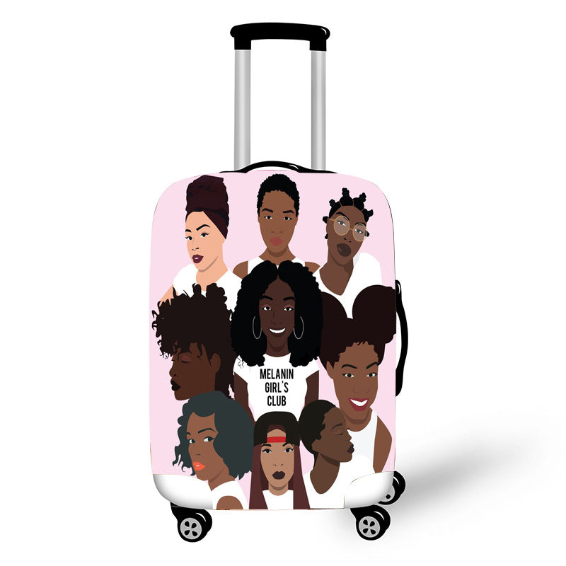Nopersonality African Art Girl Travel Bag