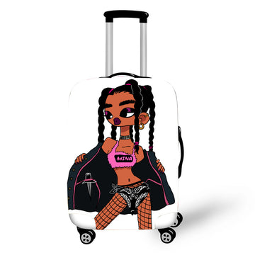 Nopersonality African Art Girl Travel Bag