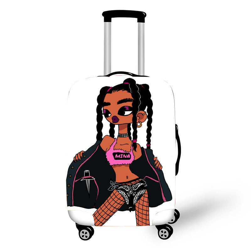 Nopersonality African Art Girl Travel Bag