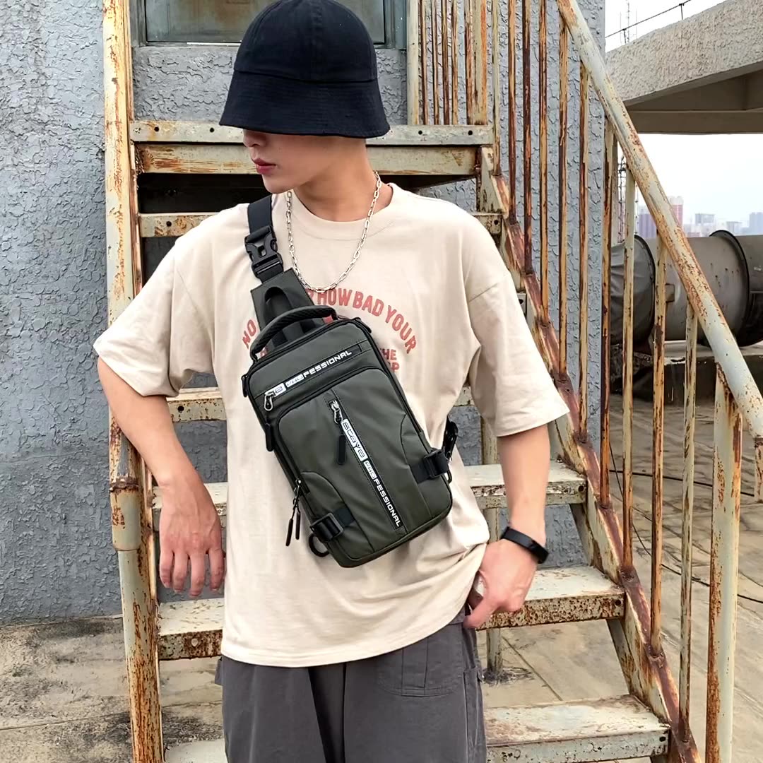 Crossbody Bags Men Multifunctional Backpack