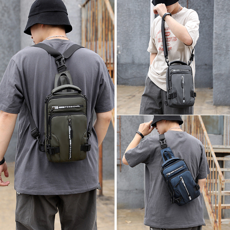 Crossbody Bags Men Multifunctional Backpack
