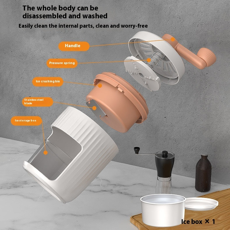 Hand-cranked Ice Shaving Machine Small