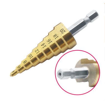 Shank Step Drill Pagoda Drill Twist
